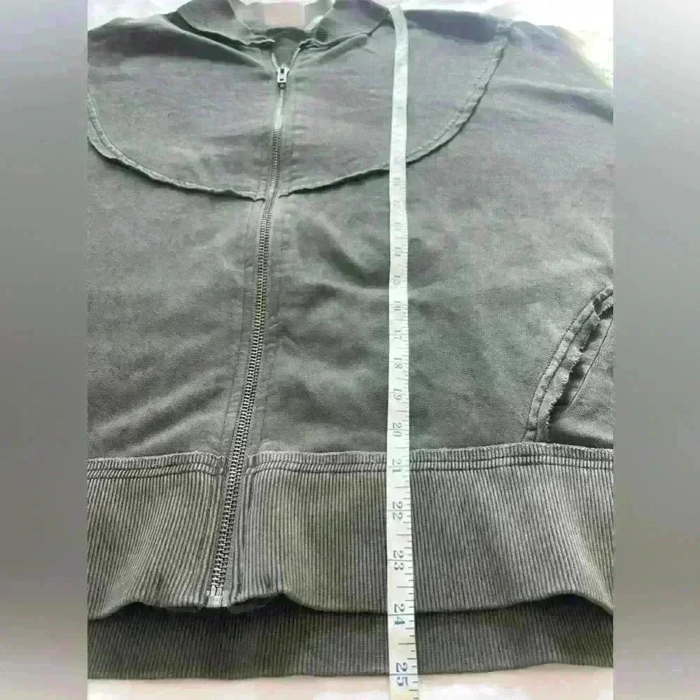 Out From Under Urban Outfitters Faye Oversized Zip-Up Sweatshirt Women's Small - Picture 16 of 16